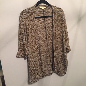 Painted threads cardigan